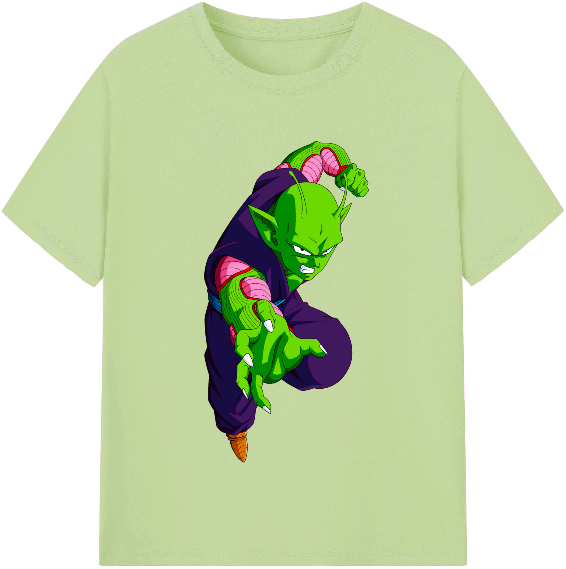 （画像用） ドラゴンボール ピッコロ DRAGON BALL Piccolo 綿100％半袖Tシャツ（フロントプリント）